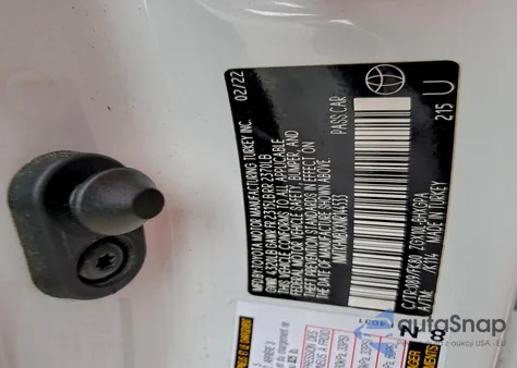 2022 Toyota C-Hr Xle z USA, uszkodzony, nr VIN NMTKHMBXXNR144533